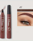 Precision Eyebrow Pen for Flawless Defined Brows – Dark Brown, Smudge-Proof, Easy Application 10