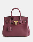 Premium Cowhide Leather Handbag with Zipped Pockets – Stylish and Durable Accessory for Every Occasion 13