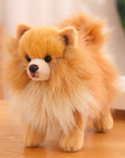 Premium Plush Pomeranian Stuffed Animal – Soft Realistic Dog Plushies for Kids, 12 Inches Tall 6