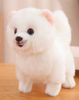 Premium Plush Pomeranian Stuffed Animal – Soft Realistic Dog Plushies for Kids, 12 Inches Tall 7