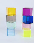 PrismBox | Colorful Acrylic Display Case for Stylish Organization 1