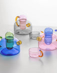 PrismGlass | Colorful Elegant Borosilicate Tea Set for Tea Lovers 0