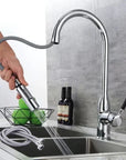 PureFlow - Kitchen Tap with Retractable Hand Shower 0