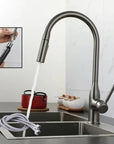 PureFlow - Kitchen Tap with Retractable Hand Shower 1