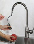 PureFlow - Kitchen Tap with Retractable Hand Shower 3