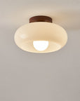 Quartzel | French Bauhaus Cream Ceiling Lamp for Home Living 0