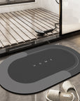Quick -drying, super absorbing bathing mat - aquacomfort 10