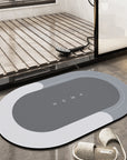 Quick -drying, super absorbing bathing mat - aquacomfort 11