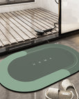 Quick -drying, super absorbing bathing mat - aquacomfort 14