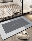 Quick -drying, super absorbing bathing mat - aquacomfort 15