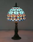 RadiantTints – Colored Glass Tiffany Lamp 0