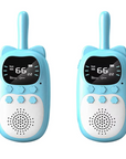 Rechargeable Walkie Talkies for Kids – 3 km Range, Durable Design, Fun Colors 0