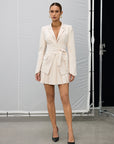 Reese | Belted Cinched Waist Blazer 0