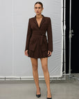 Reese | Belted Cinched Waist Blazer 7