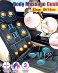 RelaxMate | Heated Massage Cushion Pad for Back & Neck Support at Home or Car 2