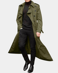 Rens | Water-Resistant Trench Coat for Men with Longline Silhouette 5