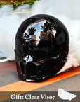 Retro Pilot Motorcycle Helmet – DOT and ECE Approved, Timeless Look 5