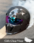 Retro Pilot Motorcycle Helmet – DOT and ECE Approved, Timeless Look 7