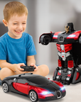 RoboDrive | Dynamic Transforming Remote Control Car with LED Sounds 0