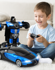 RoboDrive | Dynamic Transforming Remote Control Car with LED Sounds 2
