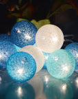 Royallure | Charming Colorful Cotton Ball Garland Lights for Cozy Decor 4