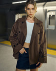 Ruth | Double-Breasted Trench Coat 1