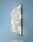 GlowVista – Lampada da parete 3D moderna per effetti visivi mozzafiato
