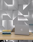 GlowVista – Lampada da parete 3D moderna per effetti visivi mozzafiato