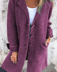 Sabrina | Women's Wool Blend Long Coat with Timeless Elegant Style 12