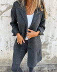 Sabrina | Women's Wool Blend Long Coat with Timeless Elegant Style 3