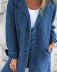 Sabrina | Women's Wool Blend Long Coat with Timeless Elegant Style 8