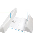 SafeNest | Comfortable Ergonomic Adjustable Infant Pillow for Safe Sleep 4