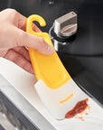 ScrapeMate | Kitchen Scraper Tool with Durable Non-Stick Plastic Blade 0