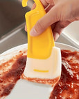ScrapeMate | Kitchen Scraper Tool with Durable Non-Stick Plastic Blade 1
