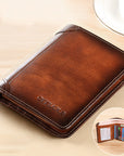 SecureGuard | Stylish Slim RFID Anti-Theft Wallet for Men 0