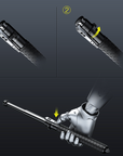 Self-Defense Hiking Stick with Automatic Mechanism 6