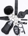 Self Defense Keychain Set with Personal Alarm and Window Breaker for Women's Safety 9
