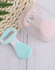 Sharpge | 4-Blade Compact Razor with Travel Case for Smooth Shaving 2