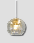ShineSphere - Amber Pendant Light with Radiant Elegance 1