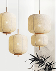 ShojiGlow | Japanese-inspired Interior Rice Paper Hanging Lamp 1
