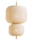 ShojiGlow | Japanese-inspired Interior Rice Paper Hanging Lamp 5