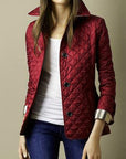 Sienna | Lightweight Women’s Winter Puffer Jacket with Classic Buttons 0