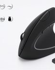 Silentix | Comfortable Ergonomic Wireless Vertical Mouse with Adjustable DPI 0
