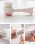 Silicone Face Cleanser Exfoliator Dual-Sided Gentle Massage Tool 2
