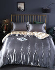 SilkAura - 4-Piece Silk Luxury Bedding 29