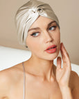 SilkRelax - Pure Silk Casual Sleep Cap for Night Comfort 4