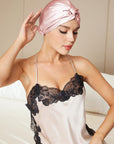 SilkRelax - Pure Silk Casual Sleep Cap for Night Comfort 8