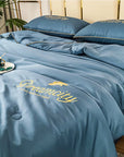 SilkenCool | Elegant Breathable Silk Summer Quilt Set 3