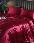 SilkenDream - Luxury 4-Piece Satin Bedding Set 10