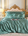 SilkenDream - Luxury 4-Piece Satin Bedding Set 12